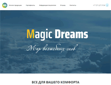 Tablet Screenshot of magicdreams.kz